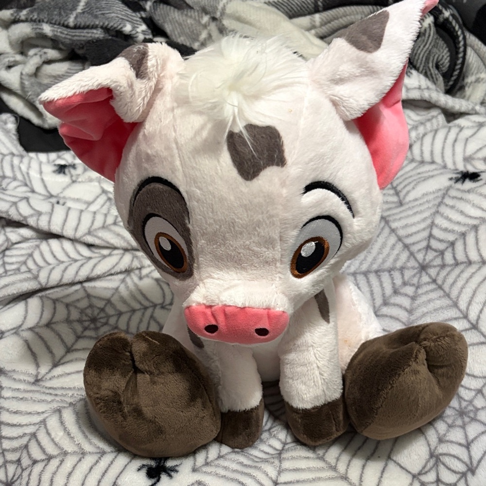 Adorable Disney Pua Pig Toy - Pink and Brown